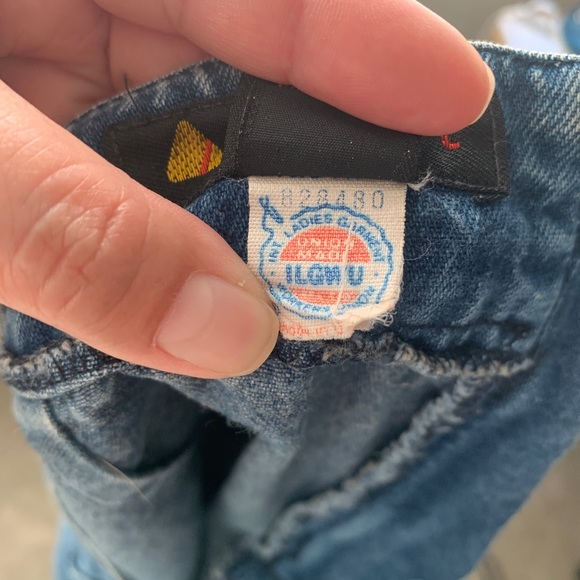 LIZSPORT pencil vintage mini denim skirt - Picture 9 of 9